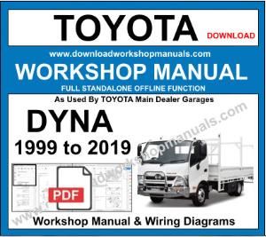 Totota Dyna workshop service repair manual pdf